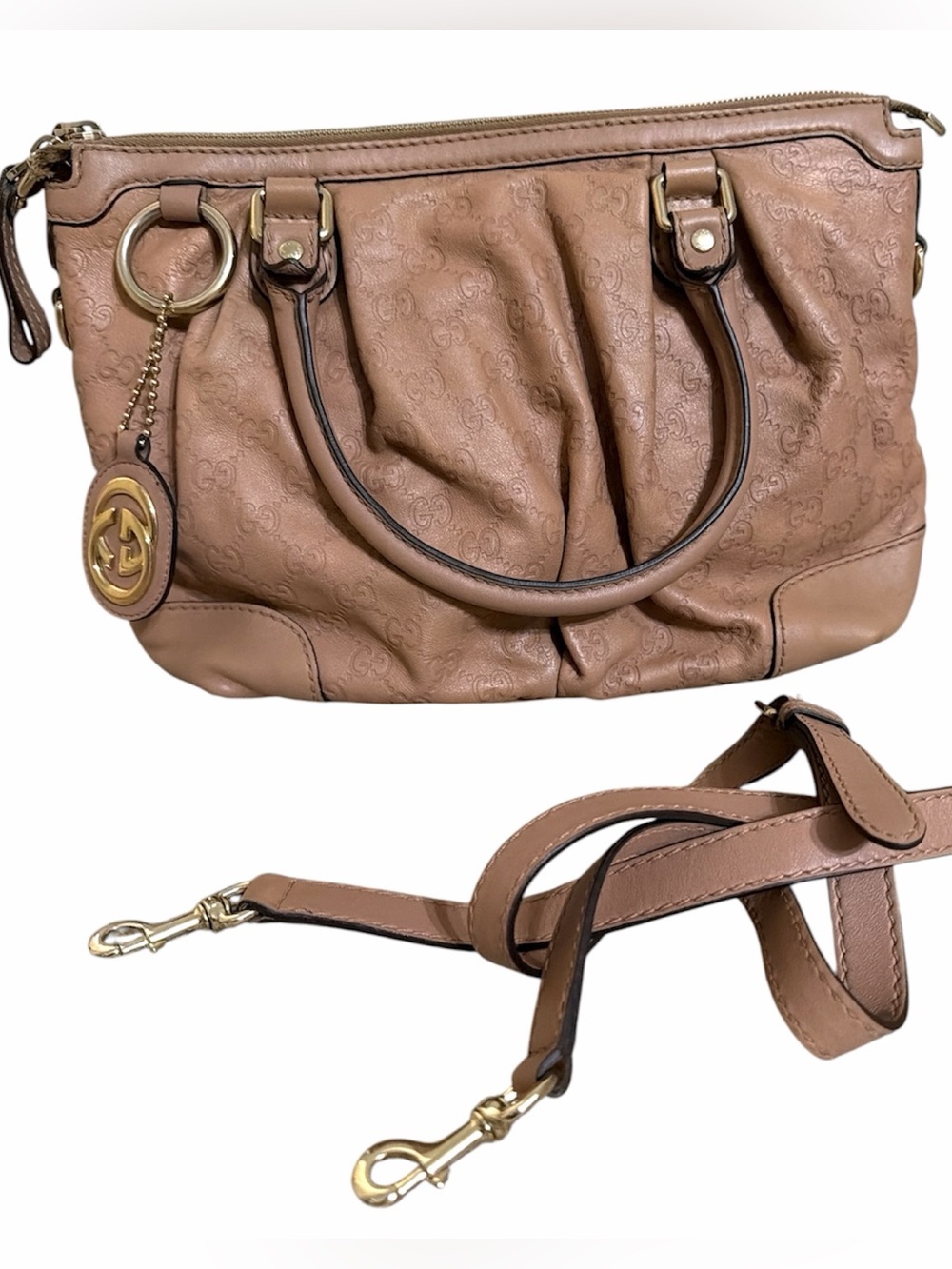 Gucci Sukey Tote - nude/blush - 23661081 comes with COA - Picture 5 of 15